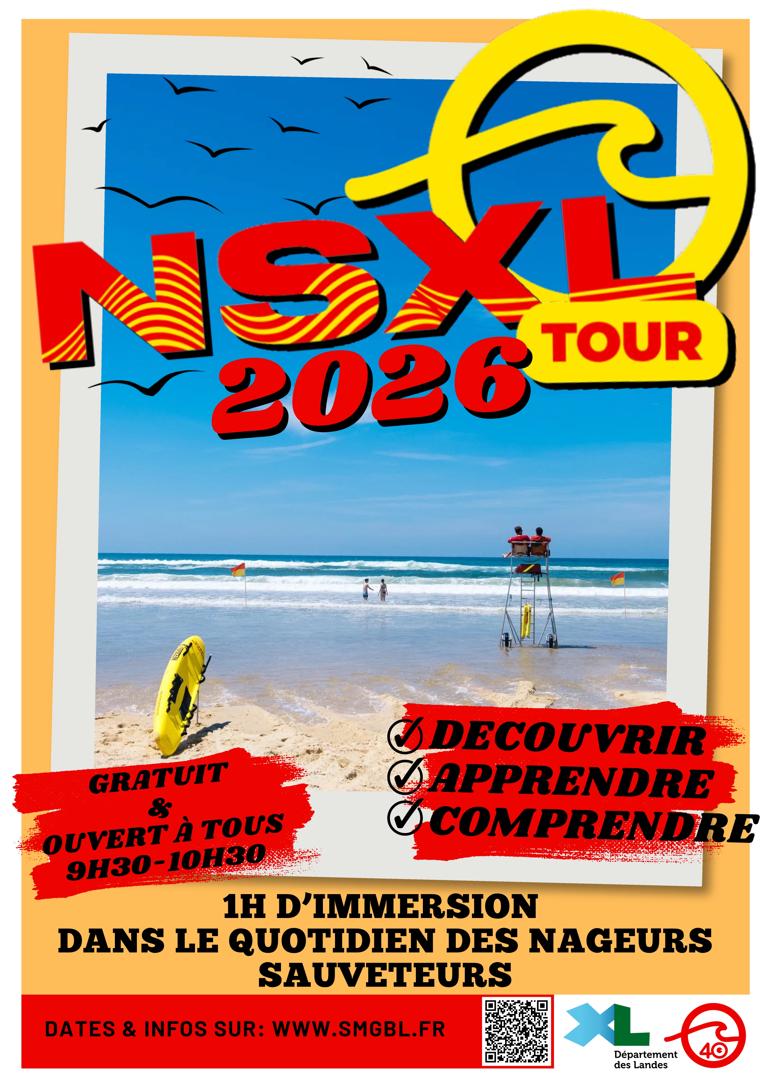 NSXL TOUR : À LABENNE LE 23 AOÛT